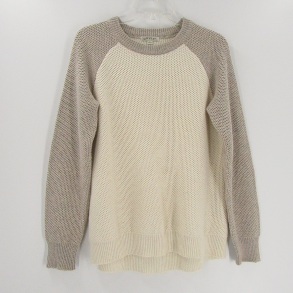 Orvis Sweaters - Orvis Raglan Knit Crew Neck Sweater S